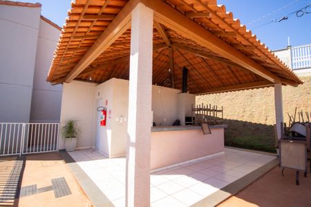 Área comum - Churrasqueira de casa de condomínio para alugar com 2 quartos, 49m² em Residencial Cristal, Votorantim