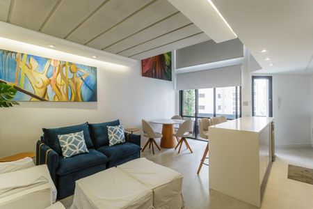 Sala de apartamento para alugar com 1 quarto, 60m² em Planalto Paulista, São Paulo