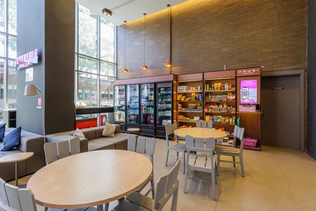 Studio para alugar com 25m², 1 quarto e sem vaga Studio para alugar com 25m², 1 quarto e sem vagaÁrea comum