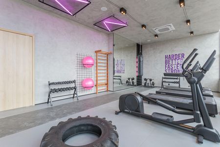 Studio para alugar com 25m², 1 quarto e sem vaga Studio para alugar com 25m², 1 quarto e sem vagaÁrea comum - Academia