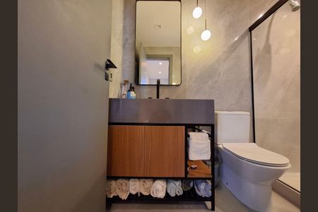 Apartamento para alugar com 89m², 1 quarto e sem vagaBanheiro 2