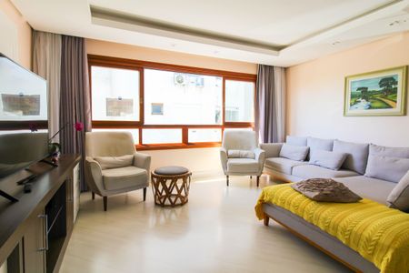 Sala de apartamento à venda com 2 quartos, 84m² em Harmonia, Canoas