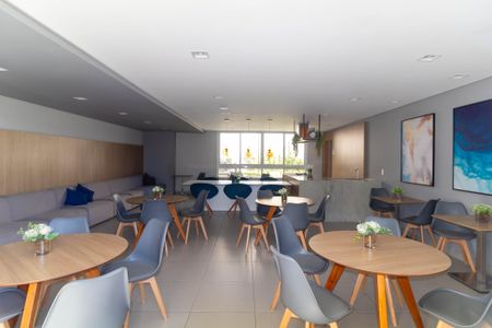 Apartamento à venda com 38m², 2 quartos e 1 vagaÁrea comum - Salão de festas