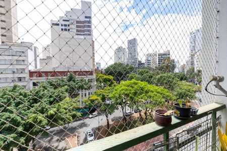 Varanda do Quarto de apartamento à venda com 1 quarto, 48m² em República, São Paulo