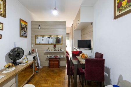 Sala de apartamento à venda com 1 quarto, 48m² em República, São Paulo