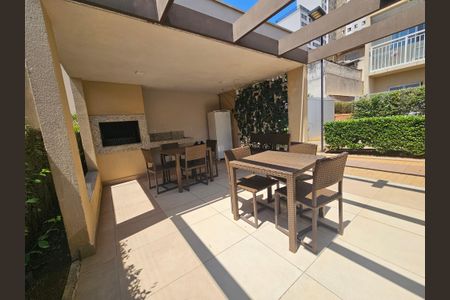 Studio para alugar com 28m², 1 quarto e sem vaga Studio para alugar com 28m², 1 quarto e sem vagaÁrea comum - Churrasqueira