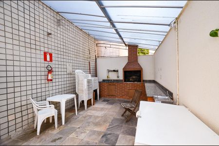 Apartamento para alugar com 55m², 1 quarto e 1 vaga Apartamento para alugar com 55m², 1 quarto e 1 vagaÁrea comum - Churrasqueira