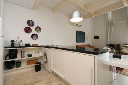 Cozinha de apartamento para alugar com 1 quarto, 85m² em Moinhos de Vento, Porto Alegre