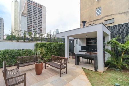 Studio para alugar com 45m², 1 quarto e 1 vaga Studio para alugar com 45m², 1 quarto e 1 vagaChurrasqueira