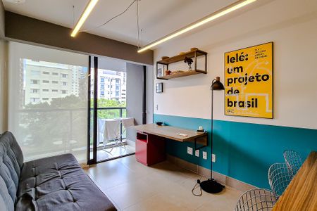 Sala de apartamento à venda com 1 quarto, 40m² em Perdizes, São Paulo