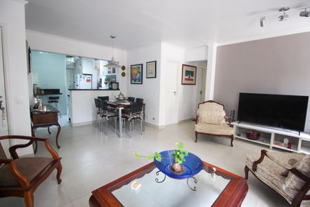 Sala de apartamento à venda com 2 quartos, 83m² em Indianópolis, São Paulo