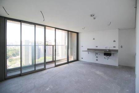 Sala de apartamento à venda com 2 quartos, 73m² em Vila Olímpia, São Paulo