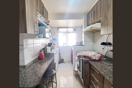 Cozinha de apartamento à venda com 2 quartos, 44m² em Conceicao, Osasco
