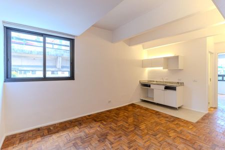 Sala de apartamento para alugar com 1 quarto, 40m² em República, São Paulo