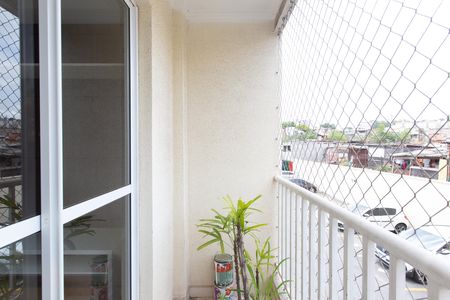 Varanda da Sala de apartamento para alugar com 2 quartos, 45m² em Vila Cosmopolita, São Paulo