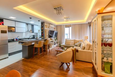 Sala de apartamento à venda com 3 quartos, 104m² em Jardim Isabel, Porto Alegre