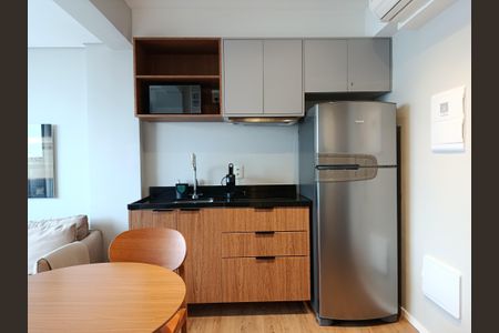 Apartamento à venda com 32m², 1 quarto e 1 vaga Apartamento à venda com 32m², 1 quarto e 1 vagaSala/Cozinha integrados