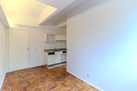 Sala de apartamento para alugar com 1 quarto, 27m² em República, São Paulo