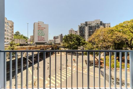 Varanda Studio de kitnet/studio para alugar com 1 quarto, 33m² em República, São Paulo