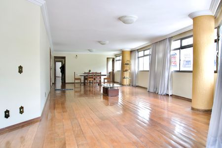 Sala 1 de apartamento à venda com 4 quartos, 333m² em Santo Agostinho, Belo Horizonte
