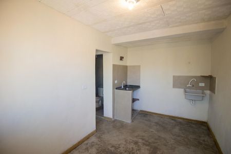 Sala e Cozinha - Kitnet 1 de casa à venda com 1 quarto, 200m² em Jardim Laguna, Contagem