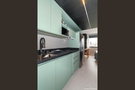 Studio à venda com 30m², 1 quarto e 1 vagaCozinha