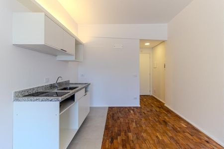 Studio para alugar com 33m², 1 quarto e sem vaga Studio para alugar com 33m², 1 quarto e sem vagaCozinha