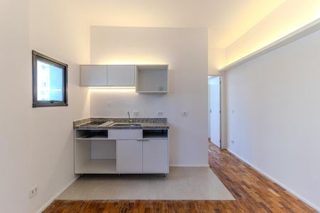 Sala/Cozinha de apartamento para alugar com 1 quarto, 40m² em República, São Paulo