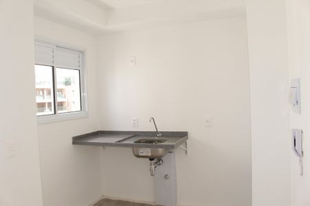 Cozinha de kitnet/studio à venda com 1 quarto, 23m² em Vila Buarque, São Paulo