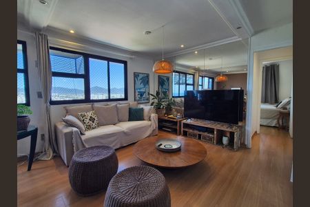 Sala de apartamento para alugar com 3 quartos, 180m² em Barra da Tijuca, Rio de Janeiro