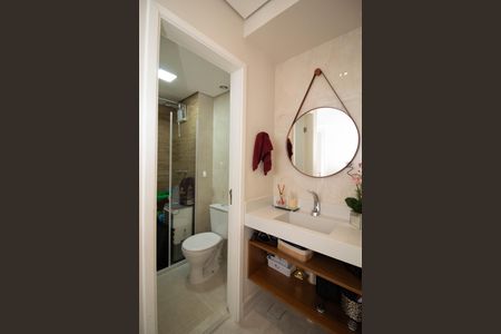 Apartamento à venda com 59m², 2 quartos e 1 vaga Apartamento à venda com 59m², 2 quartos e 1 vagaBanheiro Social