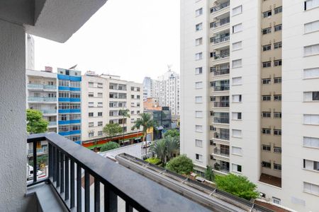 Varanda do Studio de kitnet/studio à venda com 1 quarto, 28m² em Vila Buarque, São Paulo