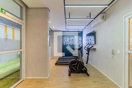 Studio à venda com 28m², 1 quarto e sem vaga Studio à venda com 28m², 1 quarto e sem vagaÁrea comum - Academia