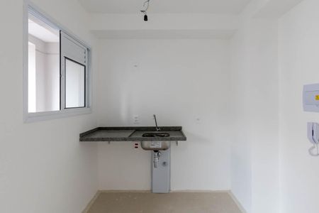 Cozinha de kitnet/studio à venda com 1 quarto, 28m² em Vila Buarque, São Paulo