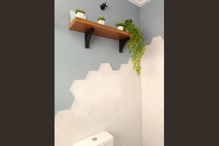 Apartamento à venda com 125m², 3 quartos e 1 vaga Apartamento à venda com 125m², 3 quartos e 1 vagaBanheiro social