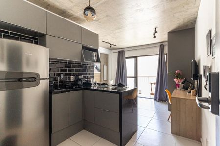 Studio à venda com 34m², 1 quarto e sem vagaCozinha