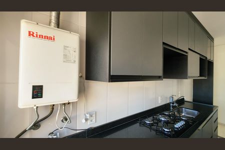 Cozinha de apartamento para alugar com 2 quartos, 49m² em Vila Nambi, Jundiaí