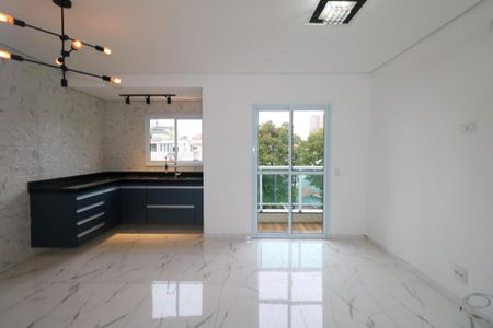 Sala de apartamento para alugar com 2 quartos, 110m² em Santa Maria, Santo André