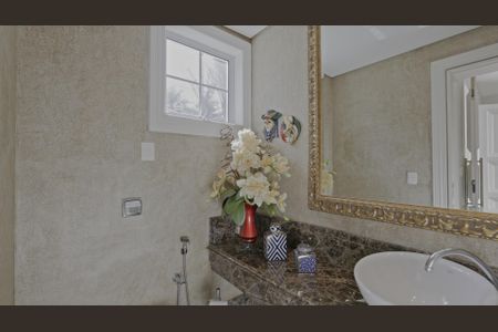 Lavabo da Sala de casa de condomínio à venda com 5 quartos, 733m² em Vila Castela, Nova Lima