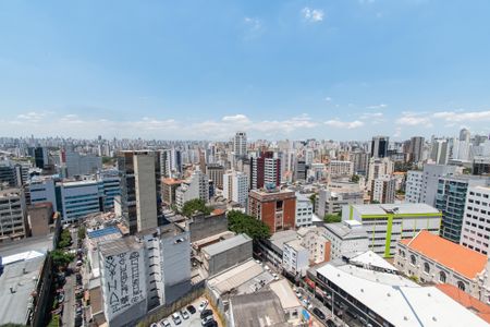 Apartamento para alugar com 29m², 1 quarto e sem vagaVaranda