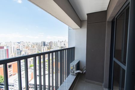Varanda de apartamento para alugar com 1 quarto, 29m² em Liberdade, São Paulo
