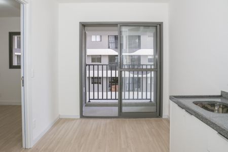 Sala e Cozinha de kitnet/studio para alugar com 1 quarto, 25m² em Pinheiros, São Paulo