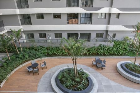 Vista da Sacada de kitnet/studio para alugar com 1 quarto, 25m² em Pinheiros, São Paulo