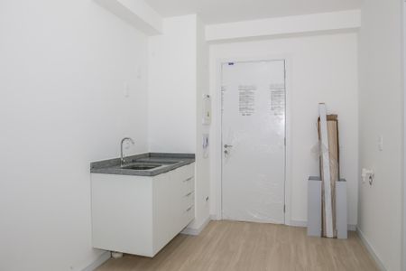 Sala e Cozinha de kitnet/studio para alugar com 1 quarto, 25m² em Pinheiros, São Paulo