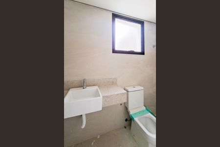 Banheiro da Suíte de apartamento à venda com 3 quartos, 145m² em Cidade Nova, Belo Horizonte