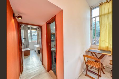 Sala de apartamento para alugar com 1 quarto, 33m² em Catete, Rio de Janeiro