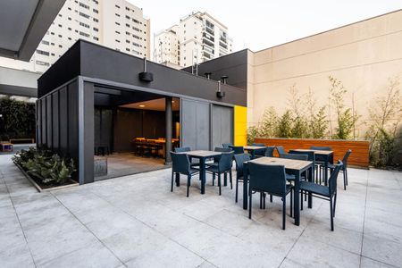 Studio para alugar com 25m², 1 quarto e sem vagaChurrasqueira