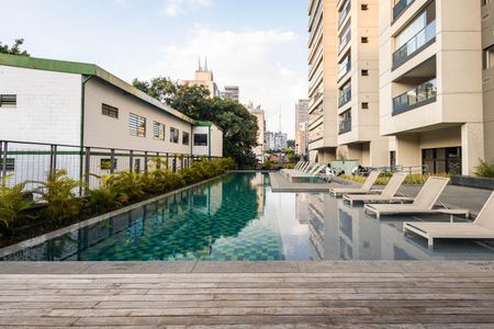 Studio para alugar com 25m², 1 quarto e sem vagaPiscina