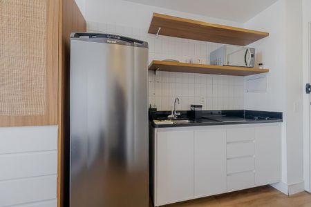 Studio para alugar com 25m², 1 quarto e sem vagaCozinha