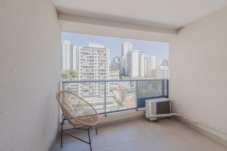 Studio para alugar com 25m², 1 quarto e sem vagaVaranda